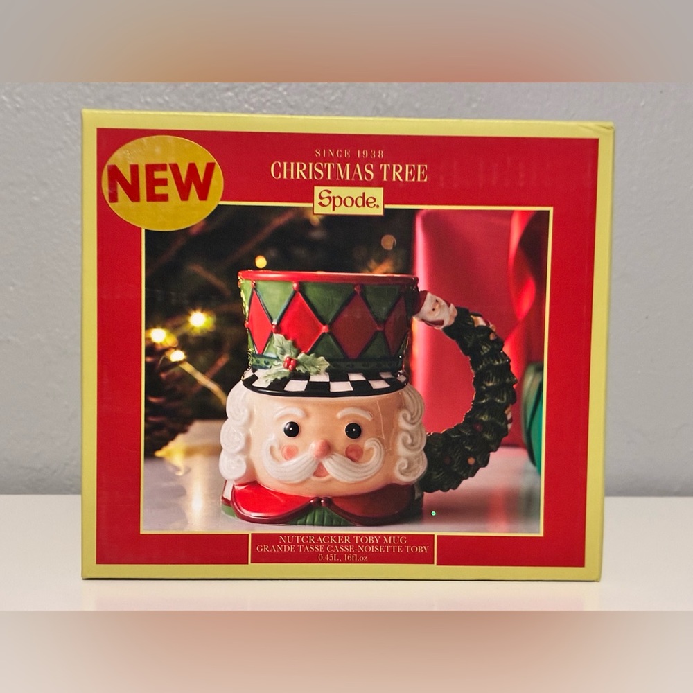 Spode Nutcracker Toby Christmas Coffee Mug - Picture 8 of 10